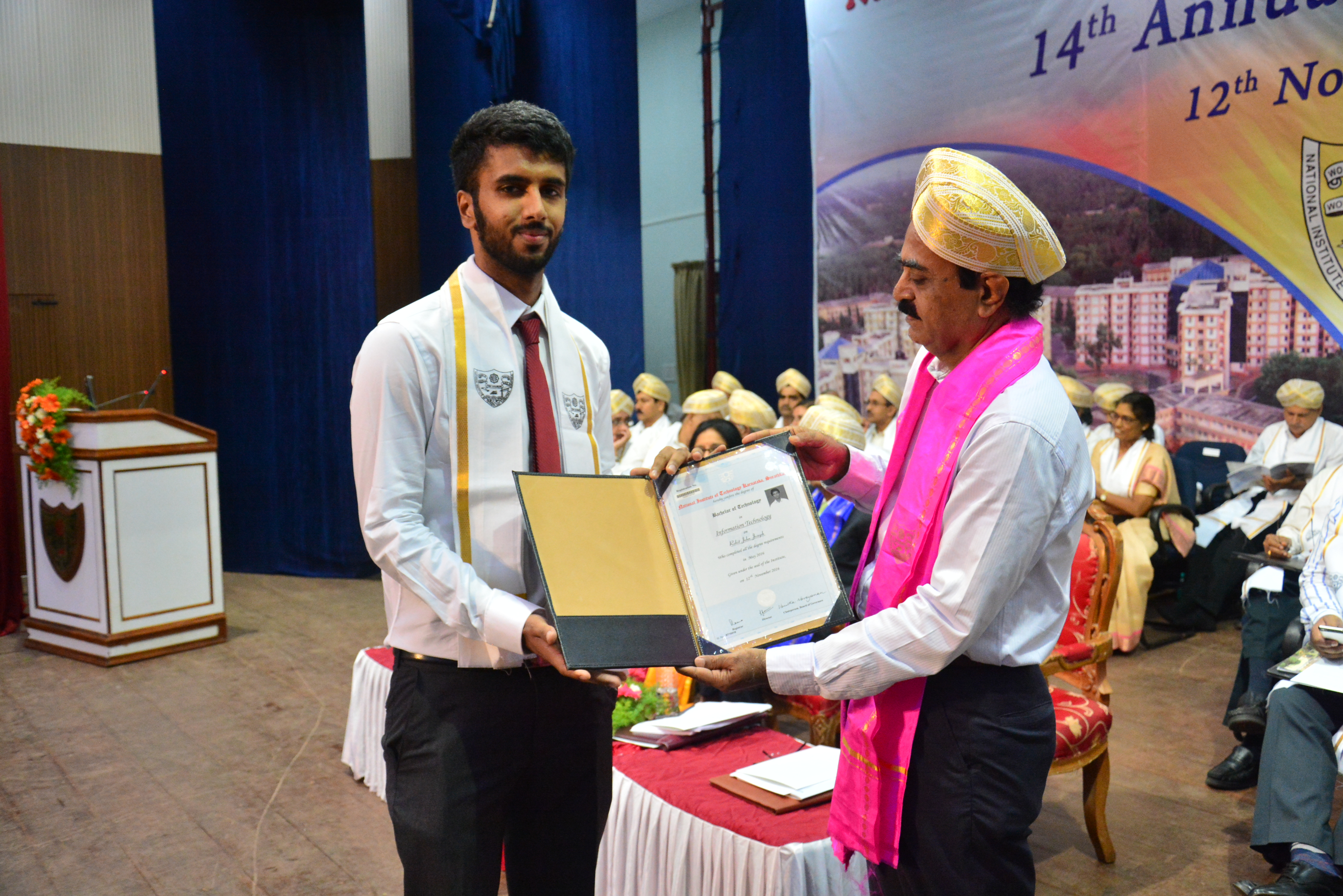 14th Annual Convocation-12th Nov 2016 | National Institute of ...